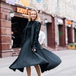 czarna sukienka